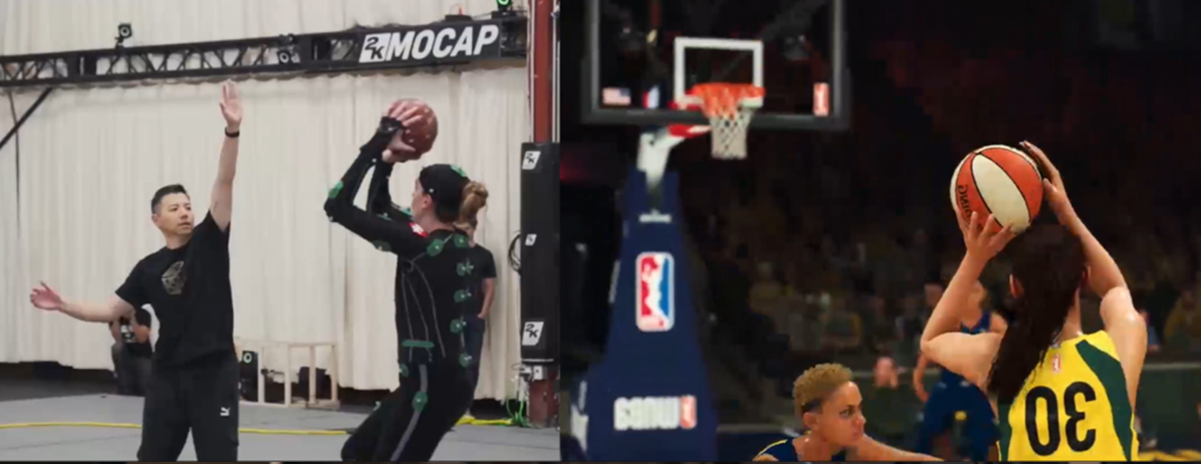 NBA 2K游戏制作动作捕捉服务