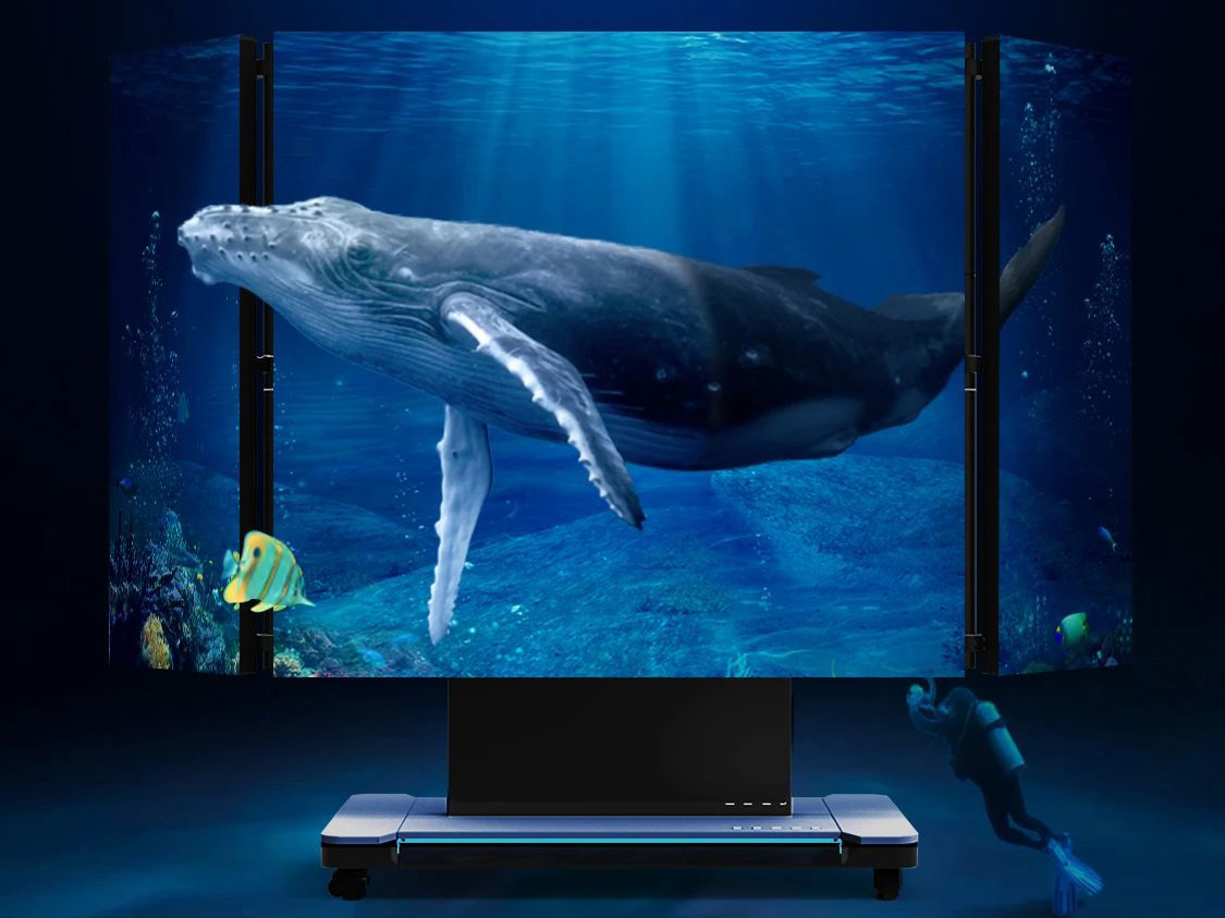 凯发(中国)官网全新一代3D折叠屏首秀北京教育装备展，开启智慧教育多维交互时代